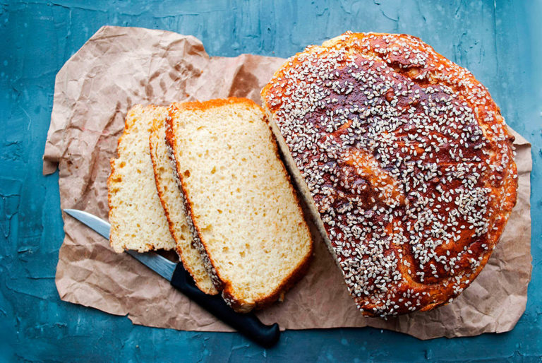 Pan de harina de garbanzo