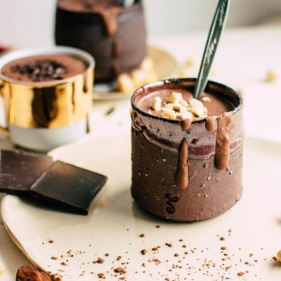 Postres hechos con cacao