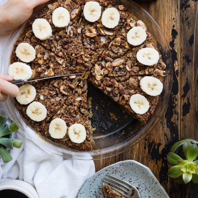 Tarta de platano