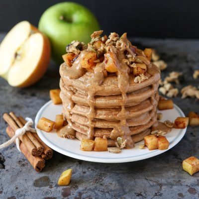 Tortitas hechas con canela